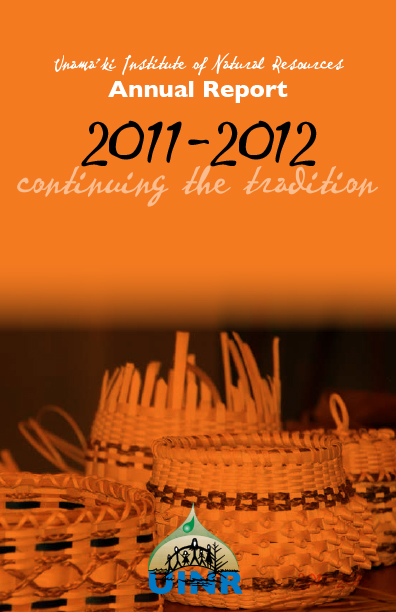UINR 2011/2012 Annual Report